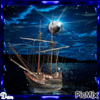 Pleine Lune - Δωρεάν κινούμενο GIF