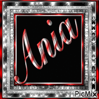 Name. Ania - GIF animado grátis