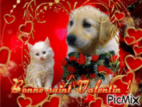 Bonne saint Valentin ! - GIF animado gratis