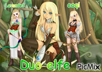 Elfe - Animovaný GIF zadarmo