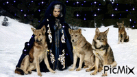 Féérie Neigeuse le Miracle des Loups - Ingyenes animált GIF
