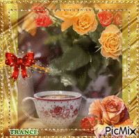 Tea time - Бесплатный анимированный гифка