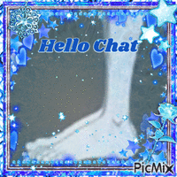 Knives Hello Chat 动画 GIF