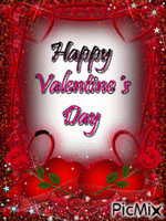 happy Valentine Day - GIF animate gratis