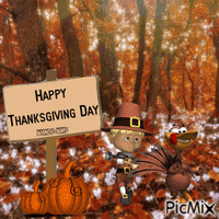 Thanksgiving анимированный гифка