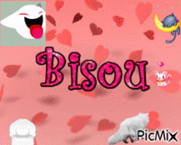Bisou - Ingyenes animált GIF