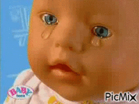 Baby cry GIF animé