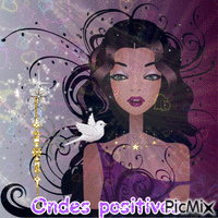 Ondes positives - Бесплатный анимированный гифка