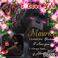 I love you Maurice анимирани ГИФ