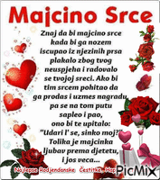 Majcino Srce - Δωρεάν κινούμενο GIF