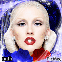 Christina Aguilera,concours анимированный гифка