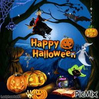 Happy Halloween - GIF animado gratis