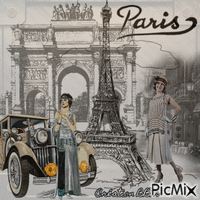 Paris par BBM animowany gif