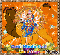 Hindu god - Free animated GIF