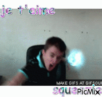 squeezie animeret GIF