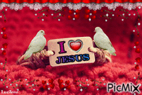 Eu Te Amo Jesus... GIF animé