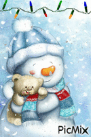 Christmas Friends - Bezmaksas animēts GIF
