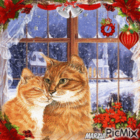 gattini di Natale Animated GIF
