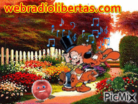Web Rádio Libertas geanimeerde GIF