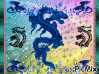 Les Dragons анимированный гифка