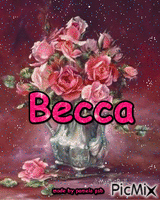 becca - Animovaný GIF zadarmo