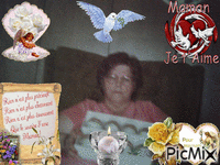 ♥ POUR MA TITE MAMAN D'AMOUR ♥ 动画 GIF