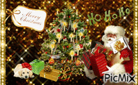 Santa's Delivery - GIF animasi gratis