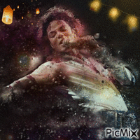 Michael Jackson. animerad GIF