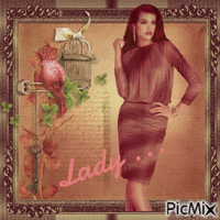 Lady Animated GIF