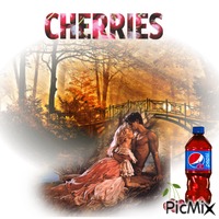 Cherries (yummy) animoitu GIF