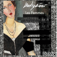 "Mujeres de Modigliani" : - GIF animé gratuit