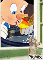 y love Pinocchio - GIF animasi gratis