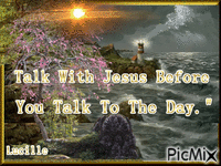 Talk With Jesus Before! animowany gif
