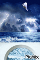 En plena tempestad animirani GIF