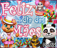 Feliz Dia Das Mães animovaný GIF