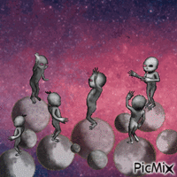 SPACE DANCE animeret GIF