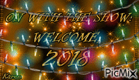 Welcome, 2018 GIF animata