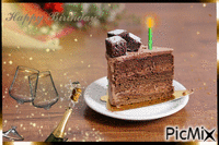 Happy birthday animēts GIF