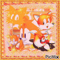 Miles "Tails" prower!!! animeret GIF