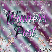 winner's post 动画 GIF