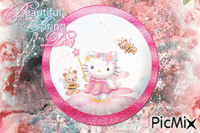 Pastel Pink Fairy Hello Kitty