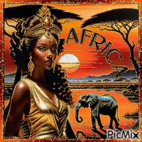 Africa - Nemokamas animacinis gif