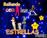 BAILANDO CON LAS ESTRELLAS - Darmowy animowany GIF