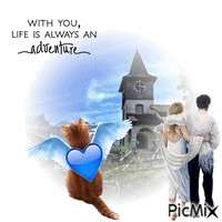With You....Life Is Always An Adventure анимиран GIF