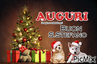 auguri s.stefano - Δωρεάν κινούμενο GIF