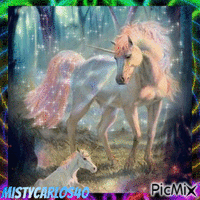 Magical Unicorn - Free animated GIF