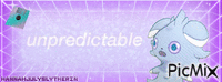 Espurr - Unpredictable {Banner} 动画 GIF