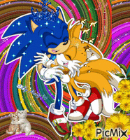 sonic and tails 2 - GIF animate gratis