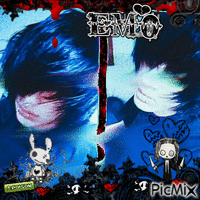 Emo boy pixxx - Darmowy animowany GIF