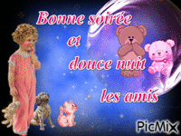 Bonne soirée - Zdarma animovaný GIF